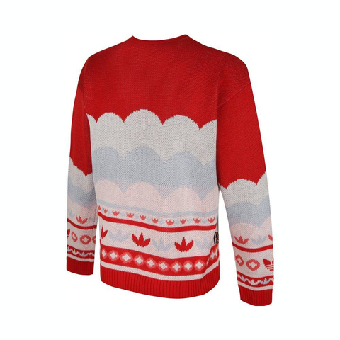 adidas Originals阿迪三叶草2024男大童JK KN SWEATER毛线套头衫JM5860