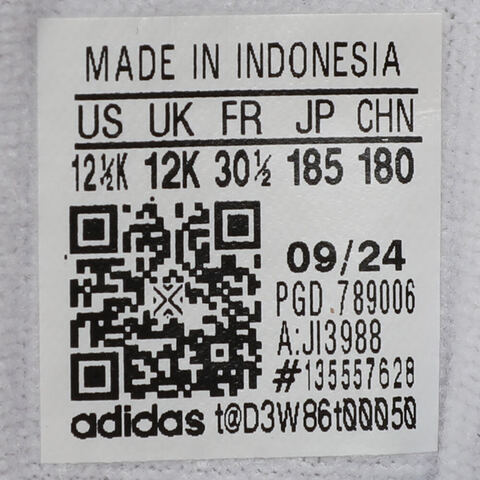 adidas Originals阿迪三叶草小童2025男小童SUPERSTAR II CF C三叶草童装JI3988