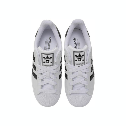 adidas Originals阿迪三叶草2025男大童SUPERSTAR II J三叶草童装JQ4098