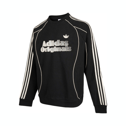 Adidas Original阿迪三叶草2025男子RS M SWEAT CREW针织无帽卫衣JN3792