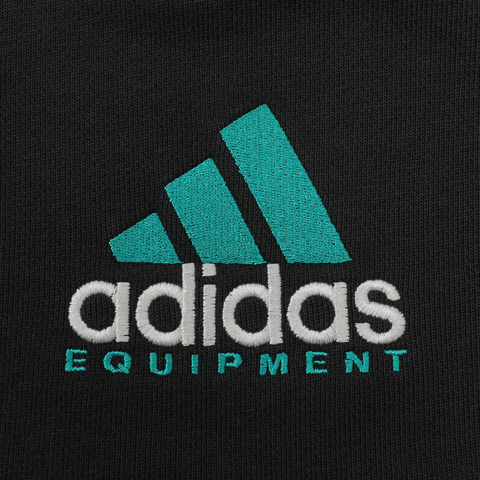 Adidas Original阿迪三叶草2025男子EQT FLEECE HZ针织无帽卫衣JP0357