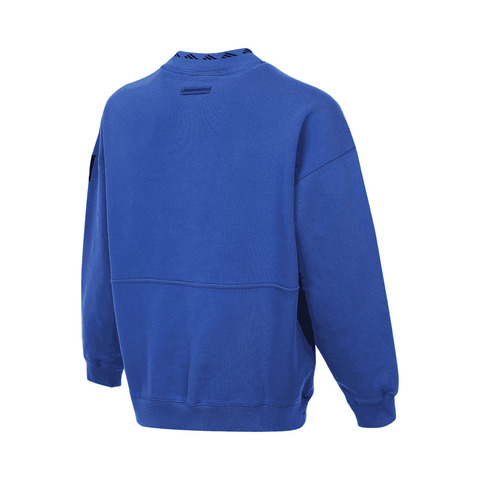 Adidas Original阿迪三叶草2025男子EQT FLEECE HZ针织无帽卫衣JD0643