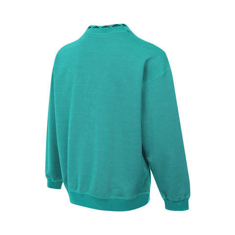 Adidas Original阿迪三叶草2025男子EQT REFLECT CRW针织无帽卫衣JN7146