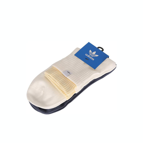 Adidas Original阿迪三叶草2025中性2L ANKL SOCK 2P短袜优惠装JC8621