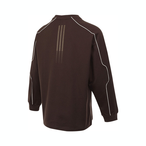 Adidas Original阿迪三叶草2025男子RAC CREW U针织无帽卫衣JM8038