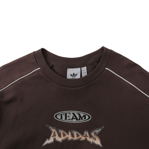 Adidas Original阿迪三叶草2025男子RAC CREW U针织无帽卫衣JM8038