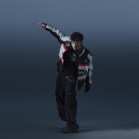 Adidas Original阿迪三叶草2025男子RAC CREW U针织无帽卫衣JM8037