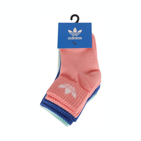 adidas阿迪达斯2025女小童KIDS ANKLE SOCK中袜优惠装JJ1993
