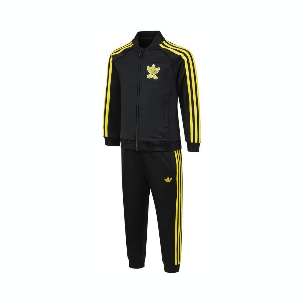 adidas kids阿迪达斯小童2025男小童SST TRACKSUIT长袖套服JD0450