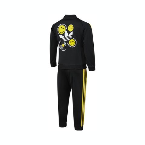 adidas kids阿迪达斯小童2025男小童SST TRACKSUIT长袖套服JD0450