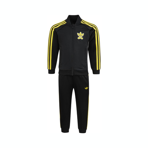 adidas kids阿迪达斯小童2025男小童SST TRACKSUIT长袖套服JD0450