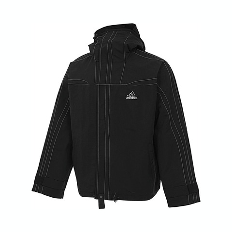 Adidas Original阿迪三叶草2025男子CUTLINE JACKET梭织连帽外套JD5419