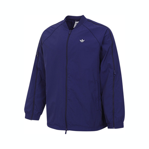 Adidas Original阿迪三叶草2025男子SST TRACK TOP梭织无帽外套JX1617