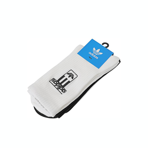 Adidas Original阿迪三叶草2025中性ADBRK SOCK 2PP中袜JD5461
