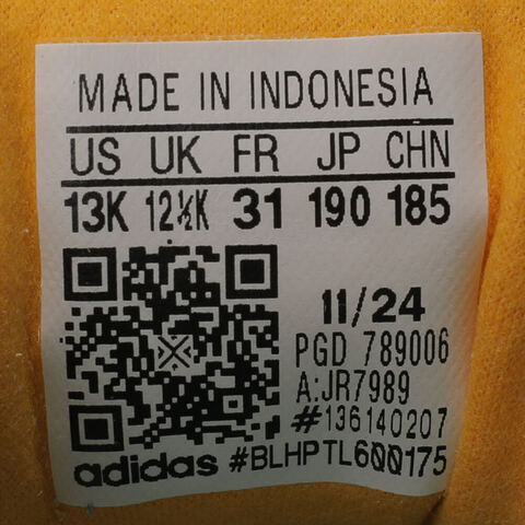 adidas Originals阿迪三叶草2025男小童RETROPY F2 CF EL C三叶草童装JR7989