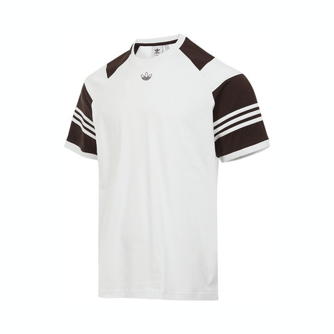 adidas Originals阿迪三叶草2025男子TYSHAWN TEE针织无领短TJP1160