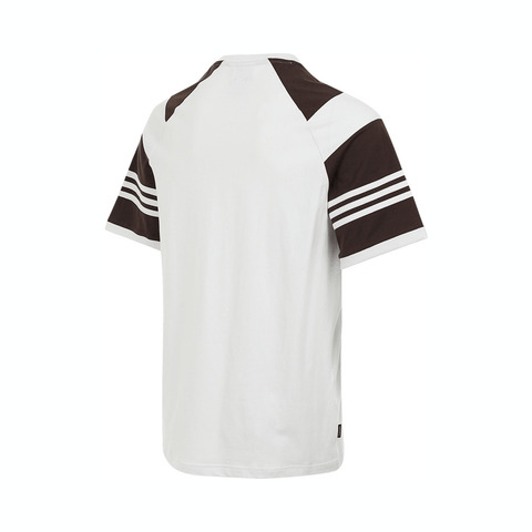 adidas Originals阿迪三叶草2025男子TYSHAWN TEE针织无领短TJP1160