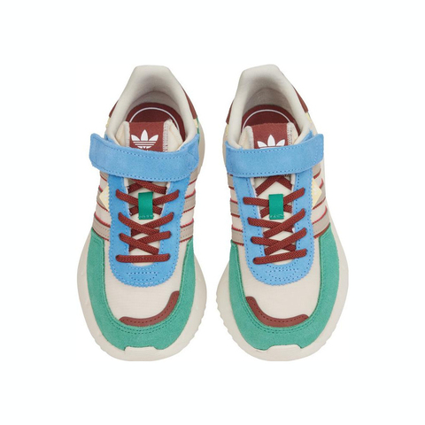 adidas阿迪达斯2025男子RETROPY F2 CF EL C三叶草童装JR7991