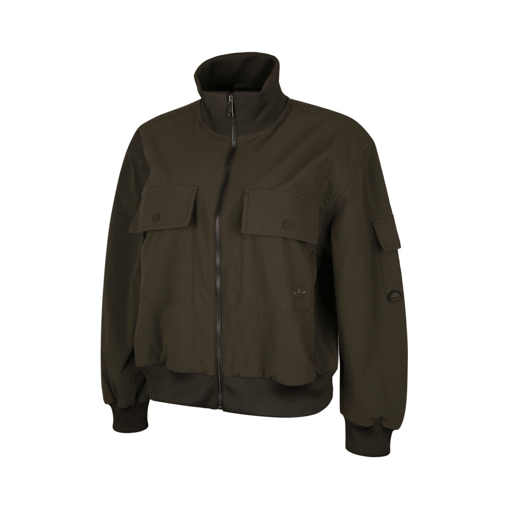 Adidas Original阿迪三叶草2025女子P ESS JKT WOVEN梭织无帽外套JD4791