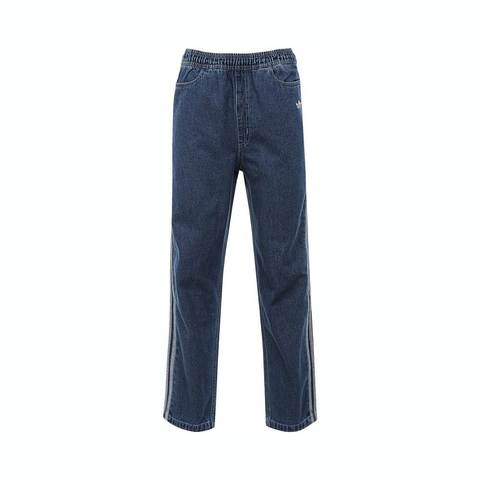 adidas Originals阿迪三叶草2025男大童PANTS牛仔长裤JC7877