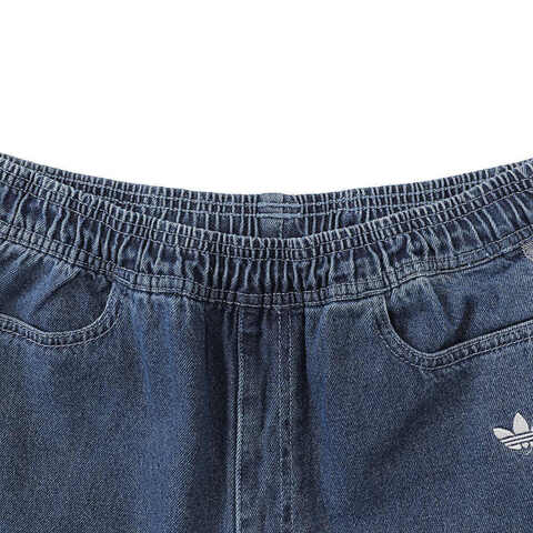 adidas Originals阿迪三叶草2025男大童PANTS牛仔长裤JC7877