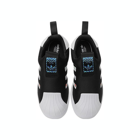 adidas Originals阿迪三叶草2025男小童SUPERSTAR 360 C三叶草童装JS0687