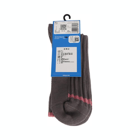 Adidas Original阿迪三叶草2025中性CREW SOCK 1PP中袜JX9052
