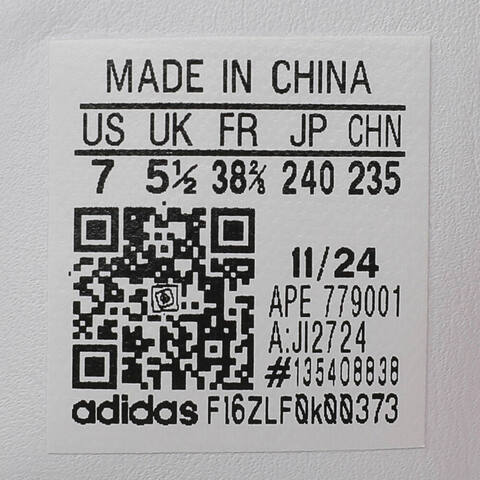 Adidas Original阿迪三叶草2025中性SAMBA OG WORI-CLASSICJI2724