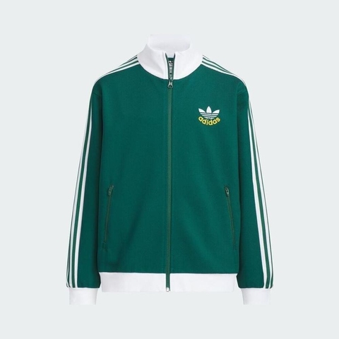 adidas Originals阿迪三叶草2025男大童JK KN JKT针织连帽外套KB4592