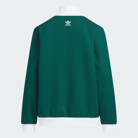 adidas Originals阿迪三叶草2025男大童JK KN JKT针织连帽外套KB4592