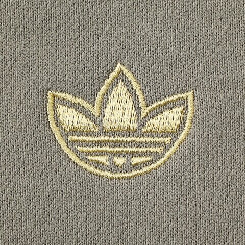 Adidas Original阿迪三叶草2025女子W STREET CREW针织无帽卫衣KB1925