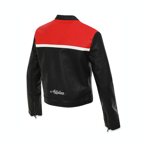 adidas Originals阿迪三叶草2025女子RAC PLTR JKT W皮衣JM8023