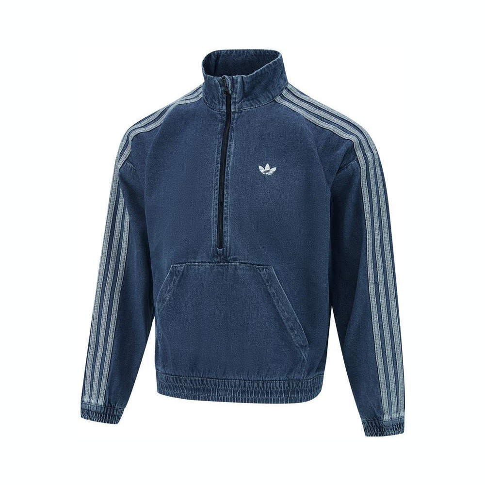 adidas Originals阿迪三叶草2025男大童JACKET牛仔外套JC7878