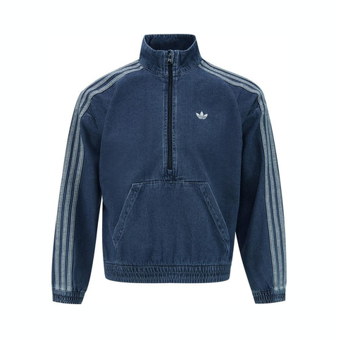 adidas Originals阿迪三叶草2025男大童JACKET牛仔外套JC7878