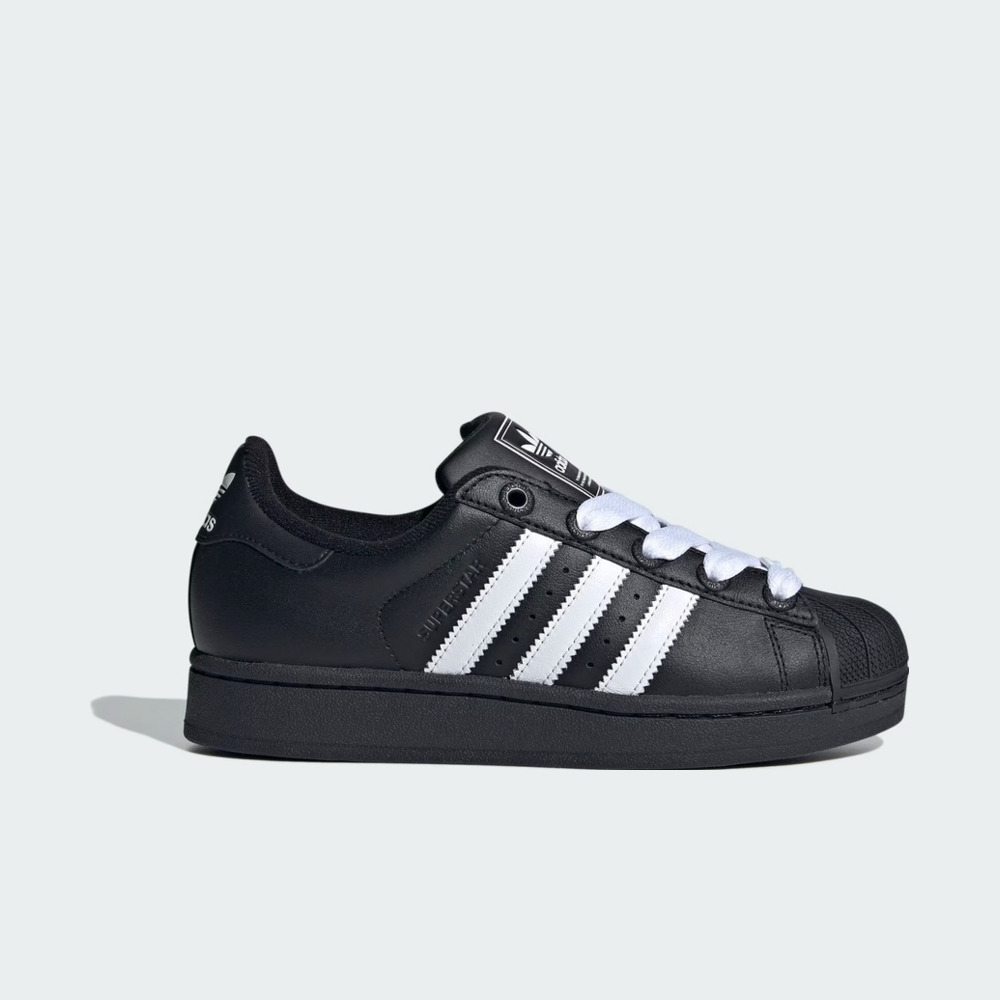 Adidas Kids阿迪儿童2025男大童SUPERSTAR II J三叶草童装JI0216