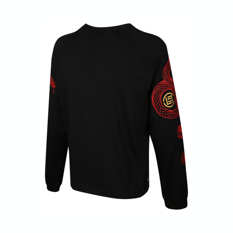 adidas Originals阿迪三叶草2025男子CLOT RAGLAN LS针织无帽卫衣JD3537