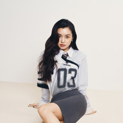 Adidas Original阿迪三叶草2025女子SS JERSEY针织无领短TJX9216