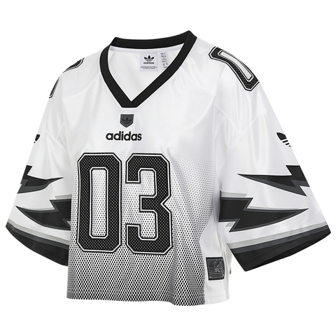 Adidas Original阿迪三叶草2025女子SS JERSEY针织无领短TJX9216