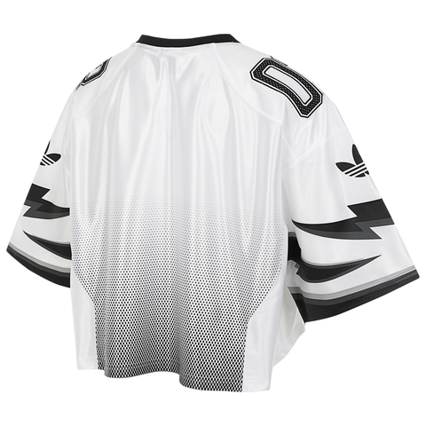 Adidas Original阿迪三叶草2025女子SS JERSEY针织无领短TJX9216