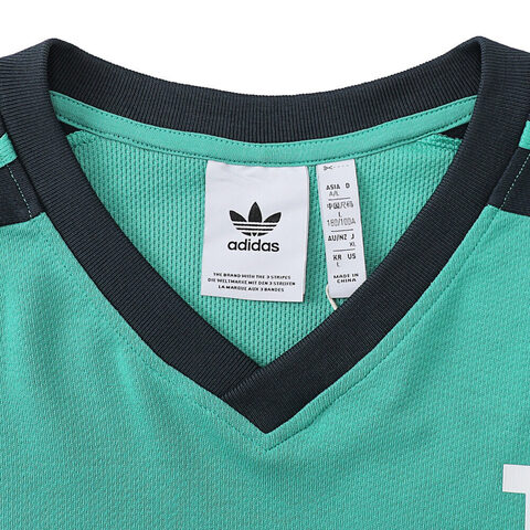 Adidas Original阿迪三叶草2025男子JERSEY针织无领长TJC8373
