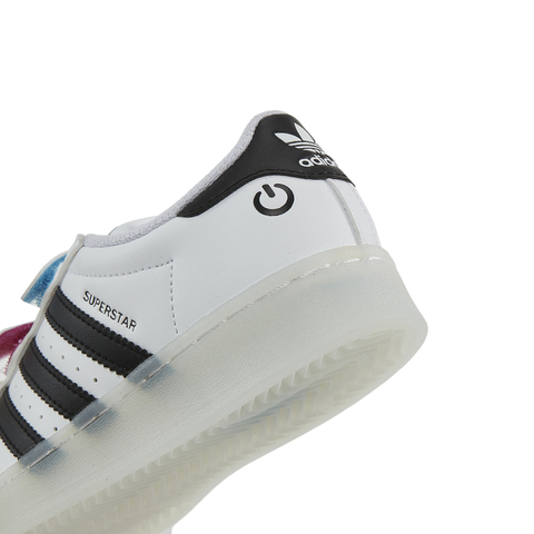 adidas Originals阿迪三叶草2025男小童SUPERSTAR LED LIGHTS CF C三叶草童装JI0506