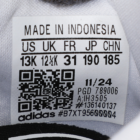 adidas Originals阿迪三叶草2025男小童ADIFOM SAMBA 360 C三叶草童装IH3505