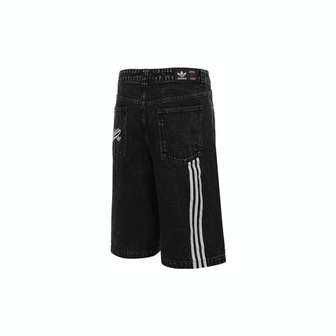 Adidas Original阿迪三叶草2025男子BBRTR JORTS牛仔短裤JX5005