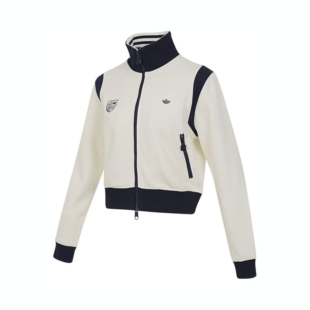 adidas Originals阿迪三叶草2025女子CC SW TT W针织无帽外套JM8022