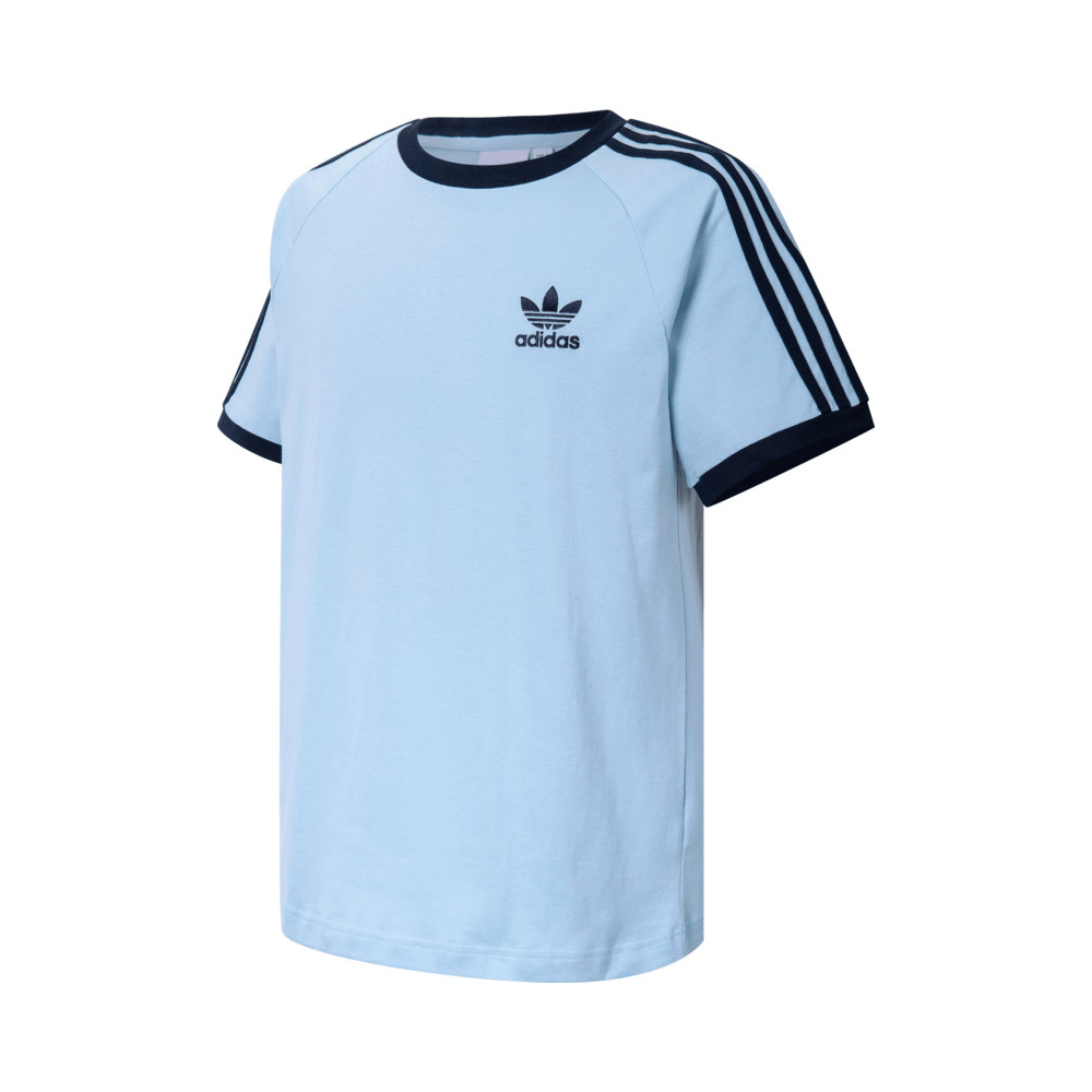 adidas Originals阿迪三叶草2025男子3-STRIPES TEE针织无领短TJN7018