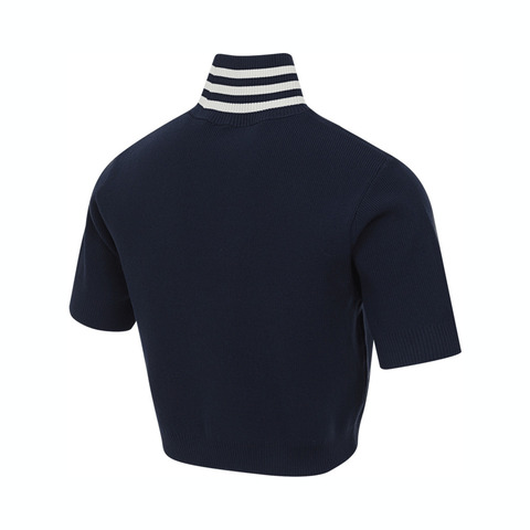 adidas Originals阿迪三叶草2025女子CROP TURTLENECK针织无领短TJC7680