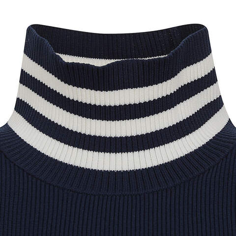 adidas Originals阿迪三叶草2025女子CROP TURTLENECK针织无领短TJC7680