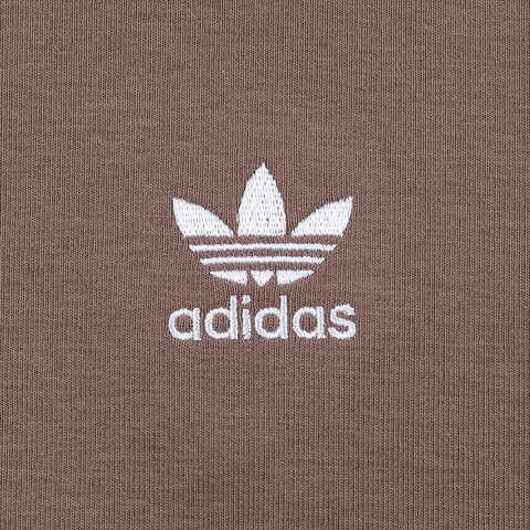 Adidas Original阿迪三叶草2025女子3 STRIPE TEE针织无领短TJD4570