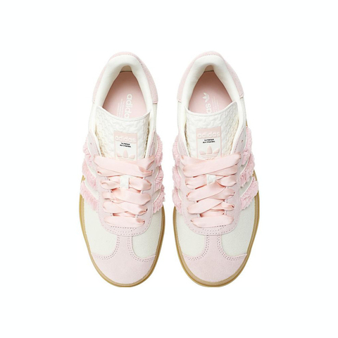 Adidas Original阿迪三叶草2025中性GAZELLE BOLD WORI-CLASSICJR8374