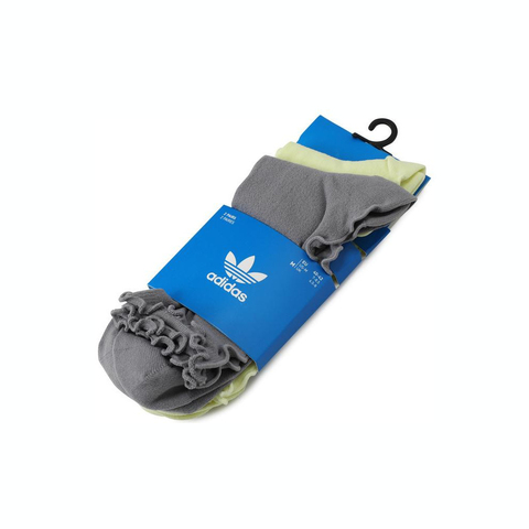 Adidas Original阿迪三叶草2025中性RUFFLE SOCK 2P短袜优惠装JD5624